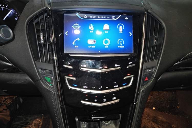 Used Cadillac ATS-L 2017 28T Tech Edition Audio And AC Panel