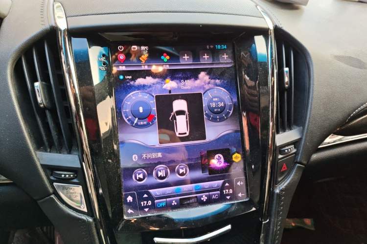 Used Cadillac ATS-L 2017 28T Tech Edition Audio And AC Panel