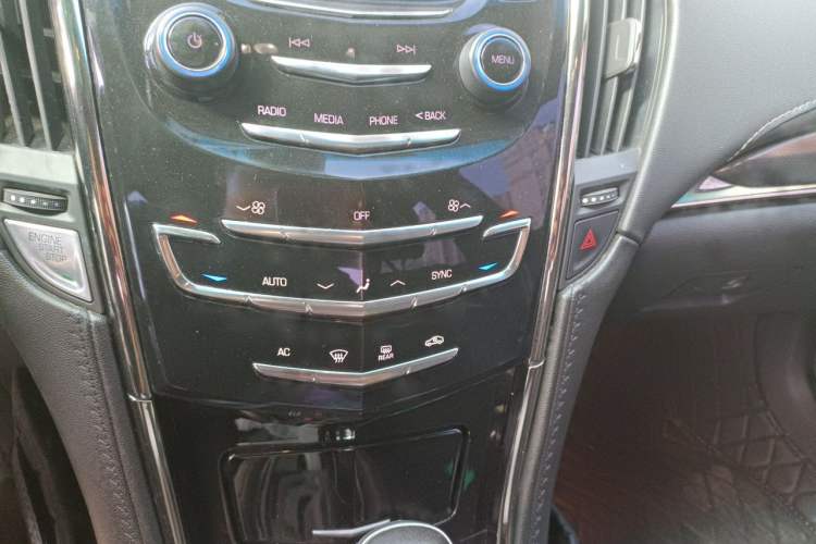 Used Cadillac ATS-L 2017 28T Tech Edition Audio And AC Panel