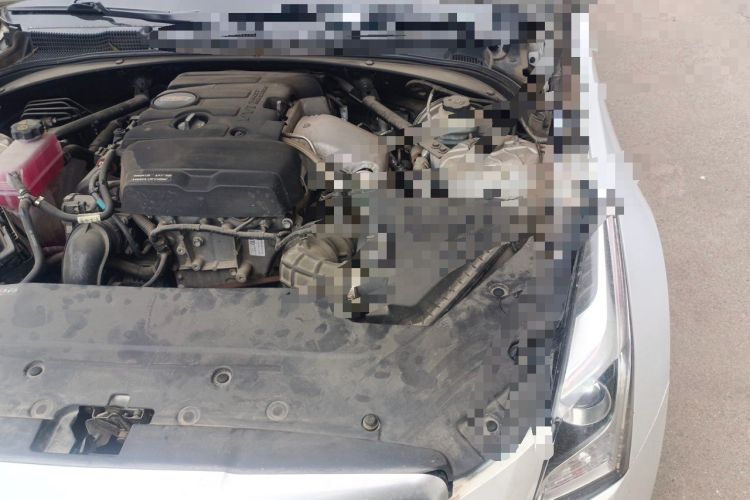 Used Cadillac ATS-L 2017 28T Tech Edition Engine Bay Left