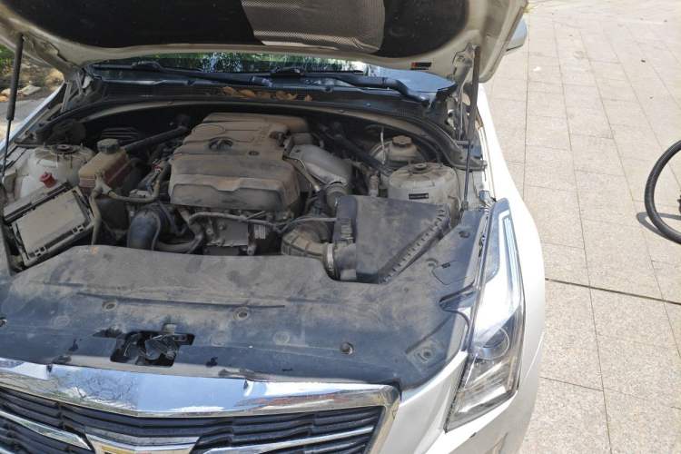 Used Cadillac ATS-L 2017 28T Tech Edition Engine Bay Left