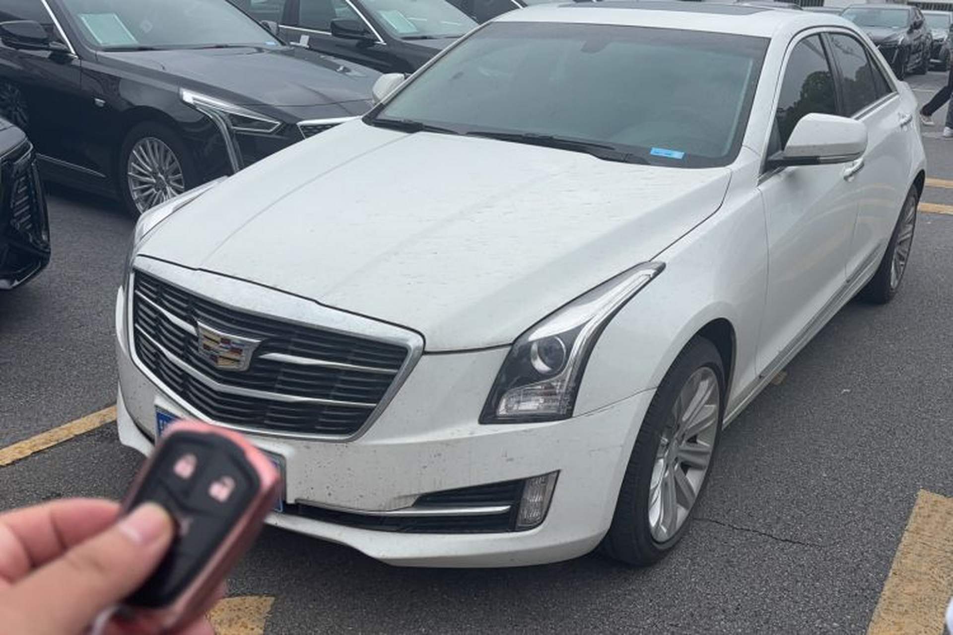 Used Cadillac ATS-L 2017 28T Fashion Edition Front Left 45 Deg