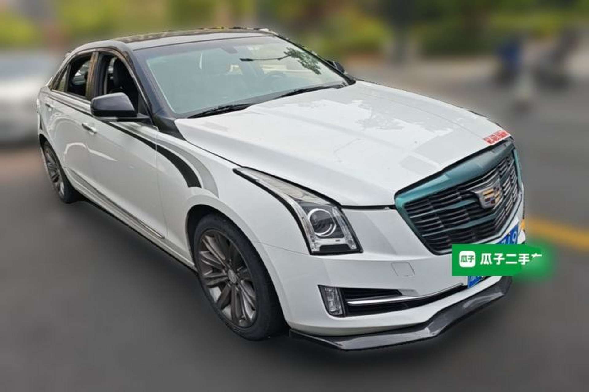 Used Cadillac ATS-L 2017 28T Luxury Model Front Right 45 Deg