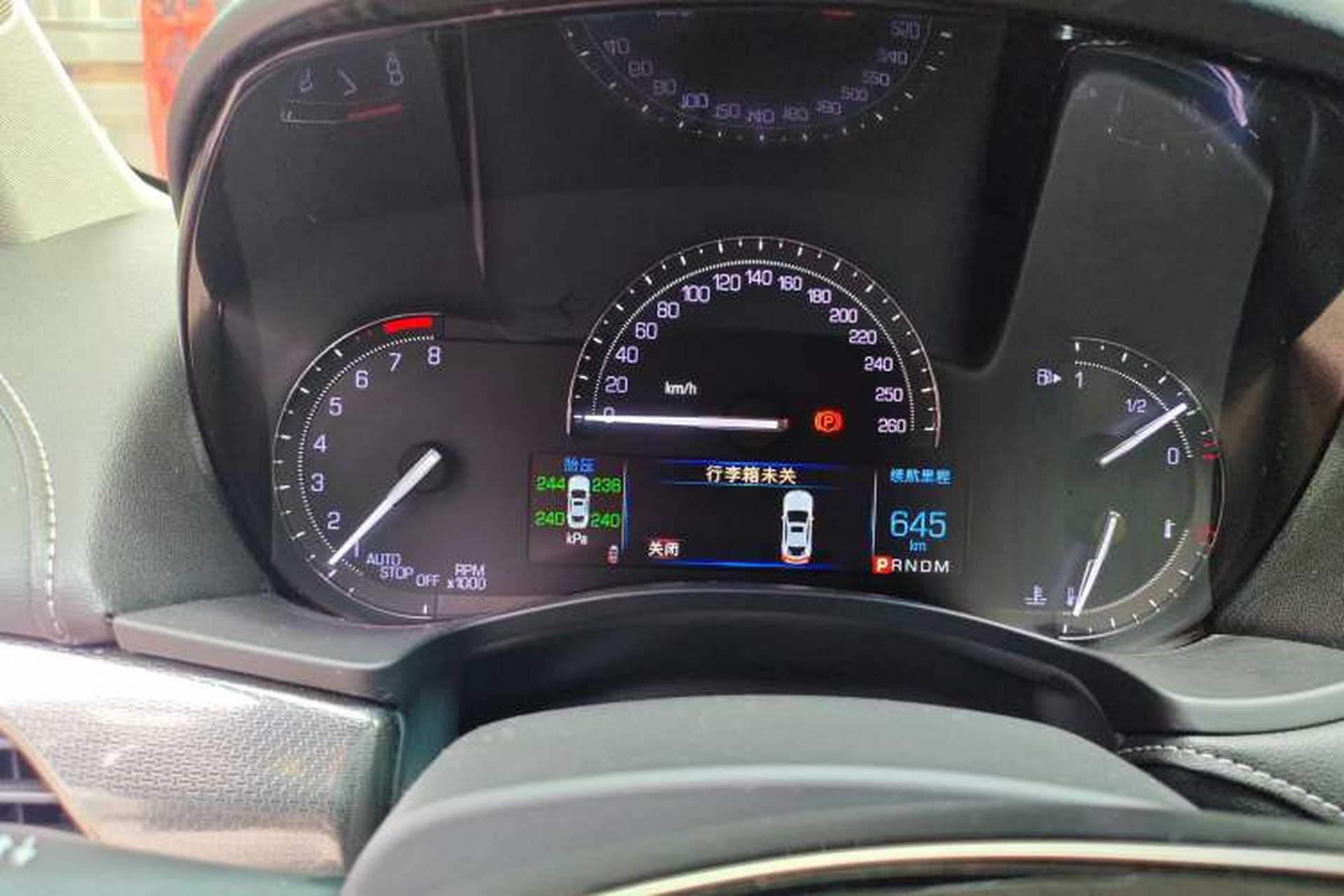 Used Cadillac ATS-L 2017 28T Tech Edition Instrument Cluster