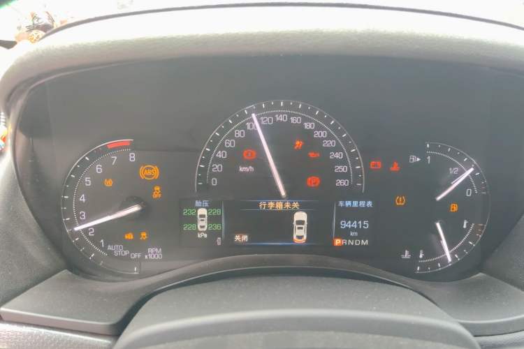 Used Cadillac ATS-L 2017 28T Tech Edition Instrument Cluster