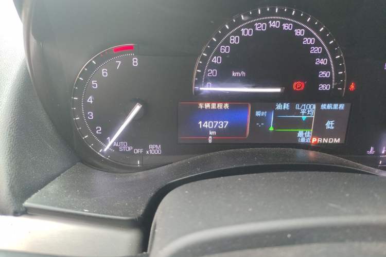 Used Cadillac ATS-L 2017 28T Fashion Edition Odometer Close Up