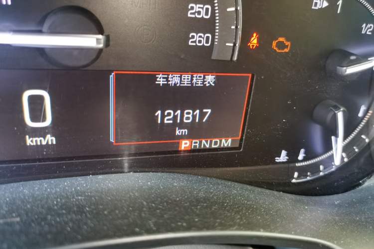 Used Cadillac ATS-L 2017 28T Fashion Edition Odometer Close Up