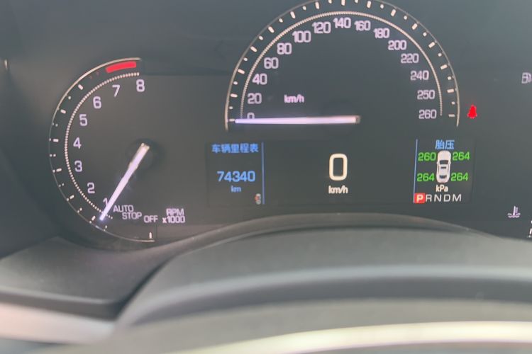 Used Cadillac ATS-L 2017 28T Fashion Edition Odometer Close Up