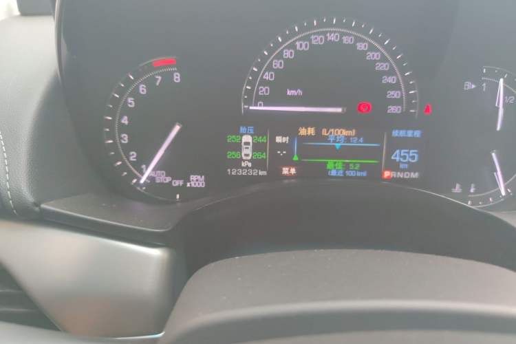 Used Cadillac ATS-L 2017 28T Fashion Edition Odometer Close Up