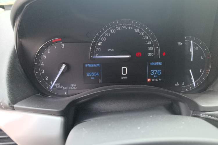 Used Cadillac ATS-L 2017 28T Fashion Edition Odometer Close Up