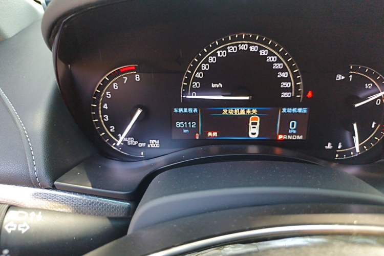 Used Cadillac ATS-L 2017 28T Tech Edition Odometer Close Up
