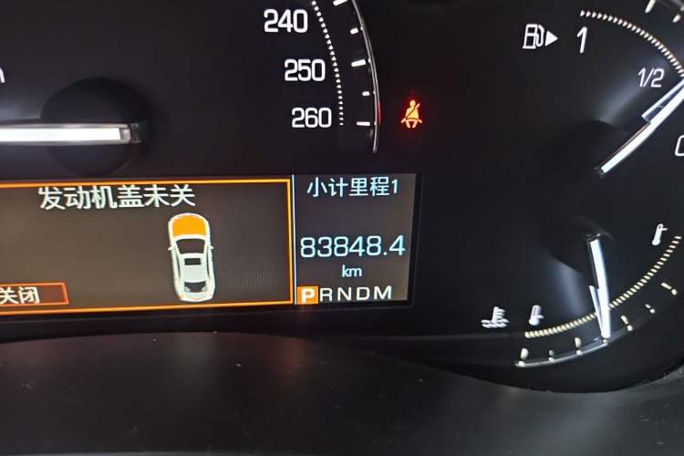 Used Cadillac ATS-L 2017 28T Fashion Edition Odometer Close Up