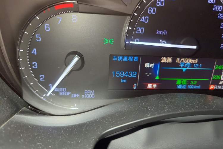 Used Cadillac ATS-L 2017 28T Fashion Edition Odometer Close Up