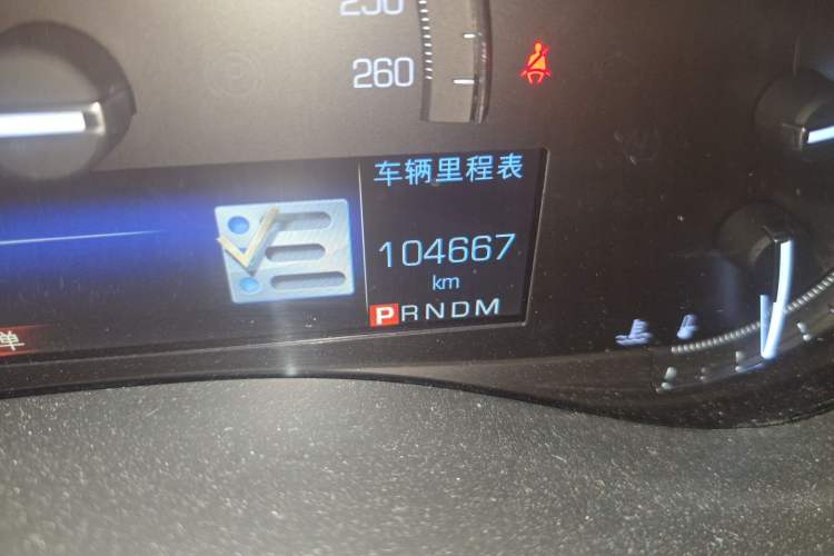 Used Cadillac ATS-L 2017 28T Tech Edition Odometer Close Up