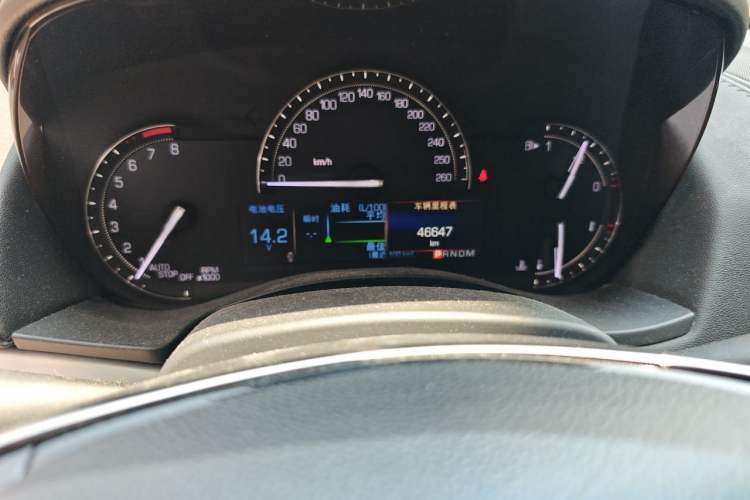 Used Cadillac ATS-L 2017 28T Fashion Edition Odometer Close Up