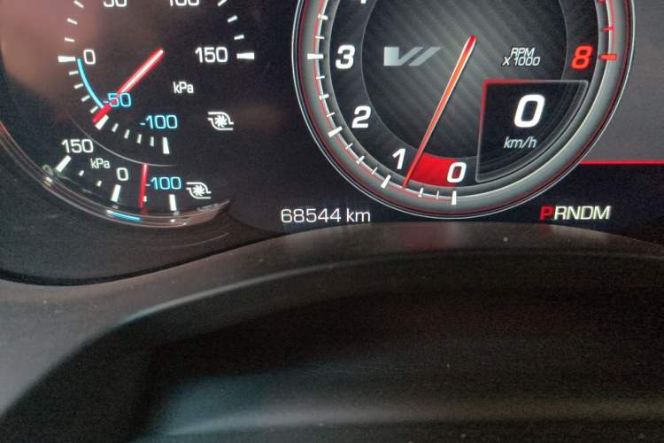 Used Cadillac ATS-L 2017 28T Fashion Edition Odometer Close Up