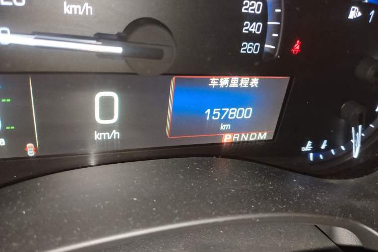 Used Cadillac ATS-L 2017 28T Tech Edition Odometer Close Up