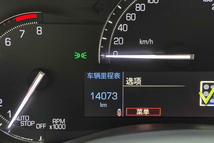 Used Cadillac ATS-L 2017 28T Fashion Edition Odometer Close Up