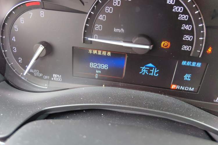 Used Cadillac ATS-L 2017 28T Tech Edition Odometer Close Up