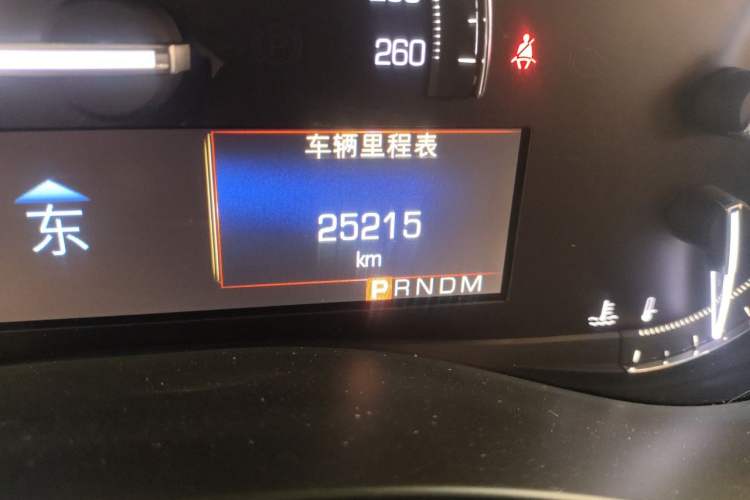 Used Cadillac ATS-L 2017 28T Tech Edition Odometer Close Up