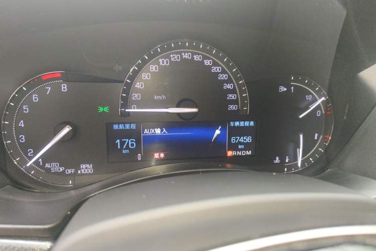 Used Cadillac ATS-L 2017 28T Tech Edition Odometer Close Up