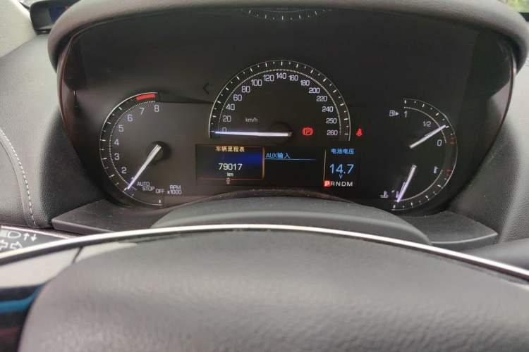 Used Cadillac ATS-L 2017 28T Tech Edition Odometer Close Up