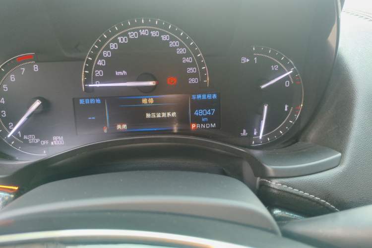 Used Cadillac ATS-L 2017 28T Tech Edition Odometer Close Up