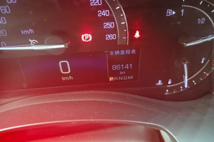 Used Cadillac ATS-L 2017 28T Tech Edition Odometer Close Up