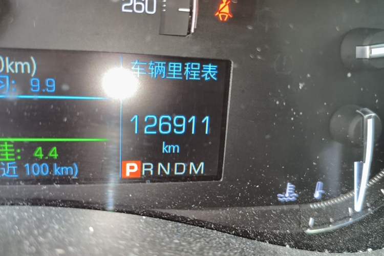 Used Cadillac ATS-L 2017 28T Fashion Edition Odometer Close Up