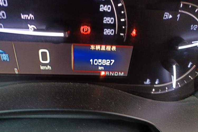 Used Cadillac ATS-L 2017 28T Fashion Edition Odometer Close Up