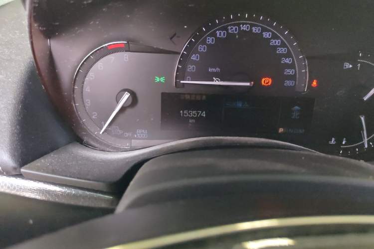 Used Cadillac ATS-L 2017 28T Tech Edition Odometer Close Up