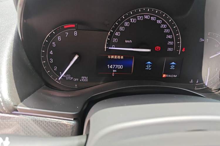 Used Cadillac ATS-L 2017 28T Tech Edition Odometer Close Up