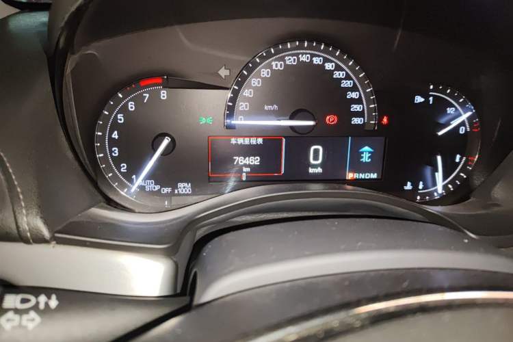 Used Cadillac ATS-L 2017 28T Fashion Edition Odometer Close Up