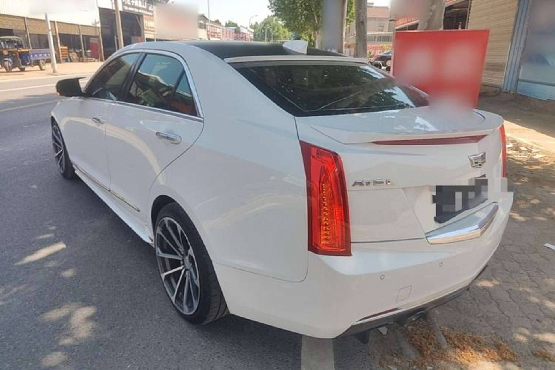 Used Cadillac ATS-L 2017 28T Fashion Edition Rear Left 45 Deg