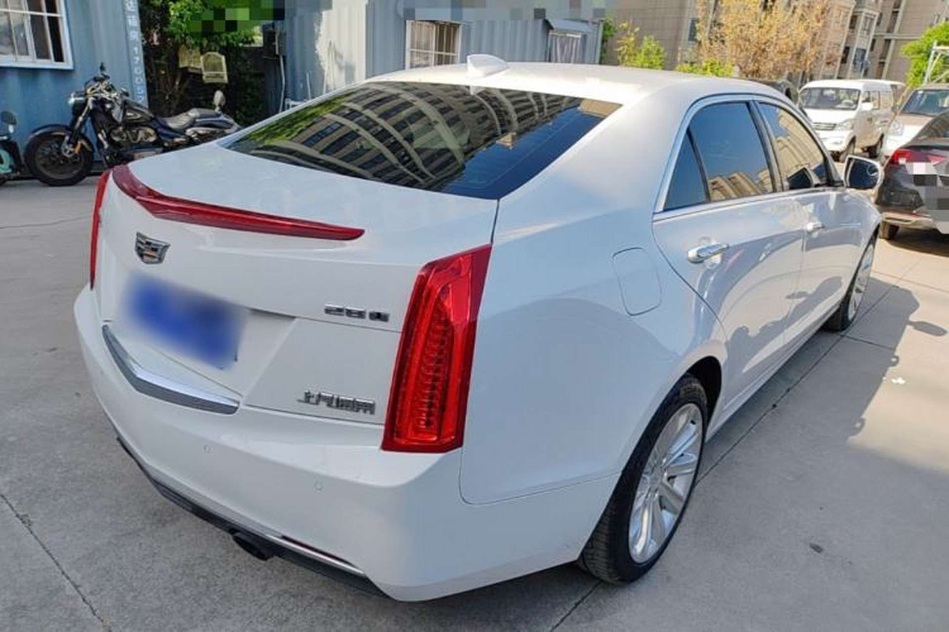 Used Cadillac ATS-L 2017 28T Tech Edition Rear Right 45 Deg
