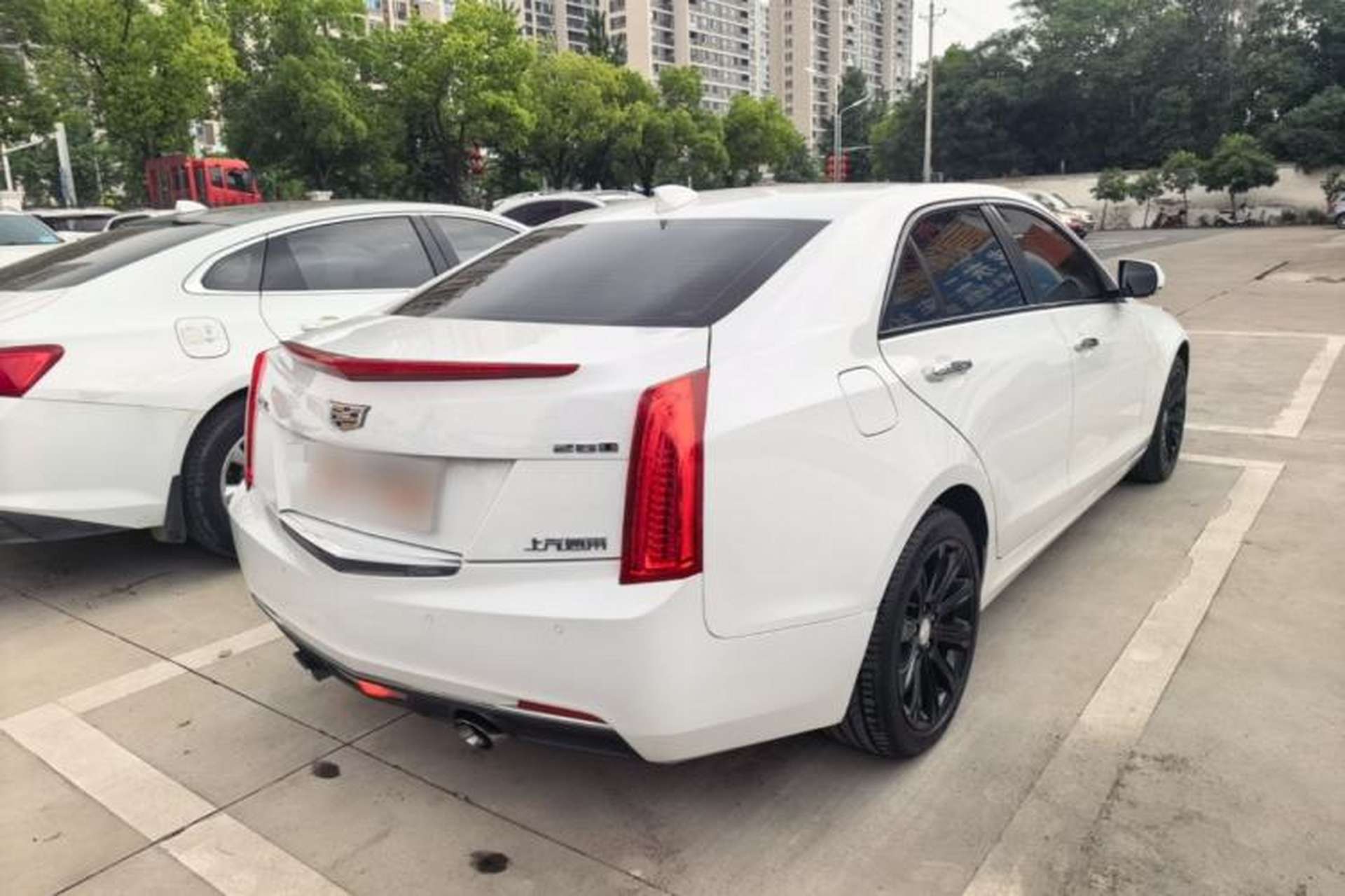 Used Cadillac ATS-L 2017 28T Tech Edition Rear Right 45 Deg