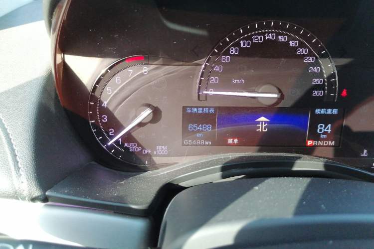 Used Cadillac ATS-L 2017 28T Fashion Edition Odometer Close Up