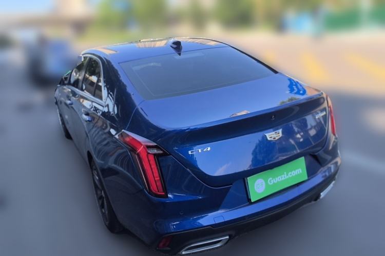 Used Cadillac CT4 2023 25T Luxury Model Rear Left 45 Deg