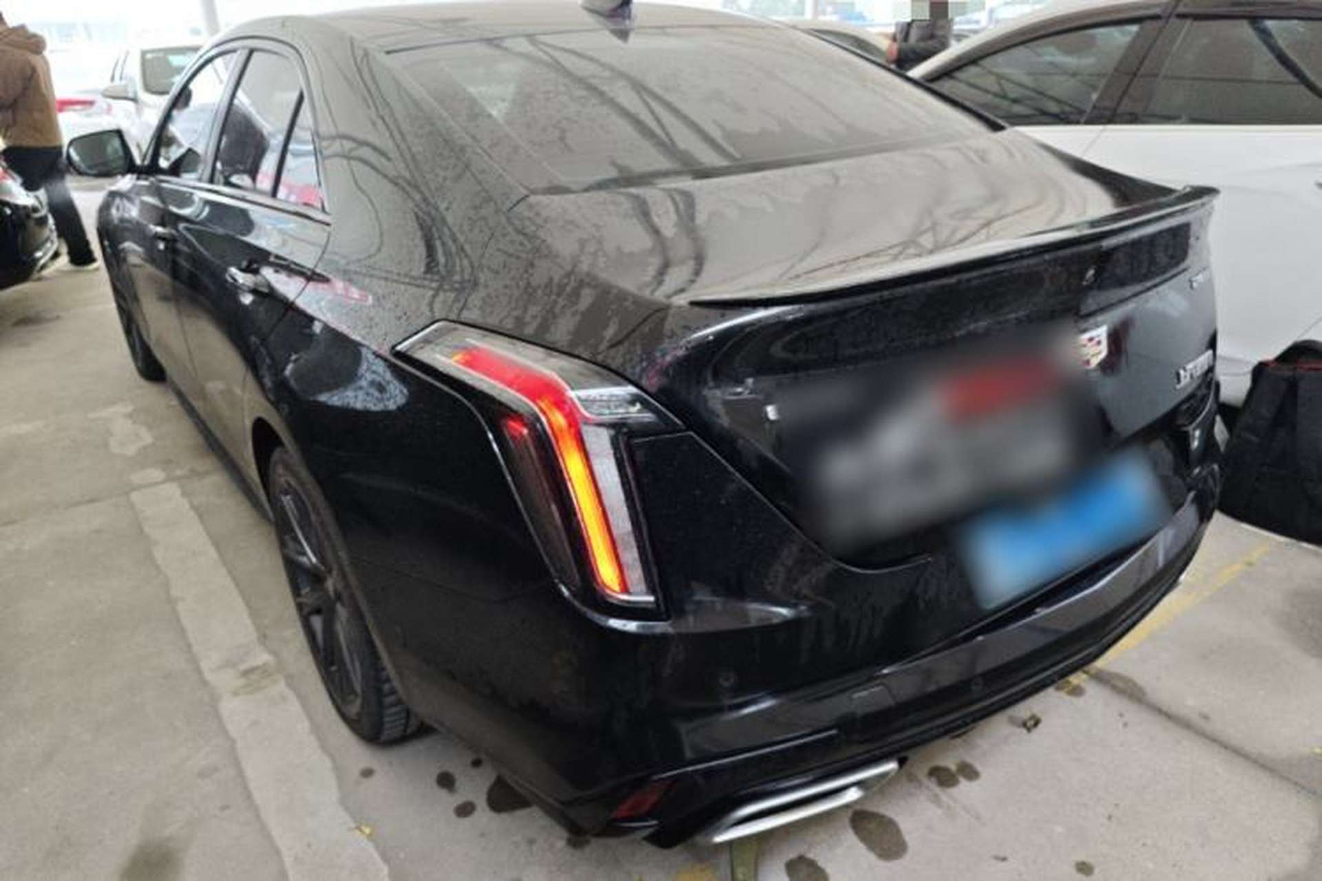 Used Cadillac CT4 2020 28T Elite Edition Rear Left 45 Deg