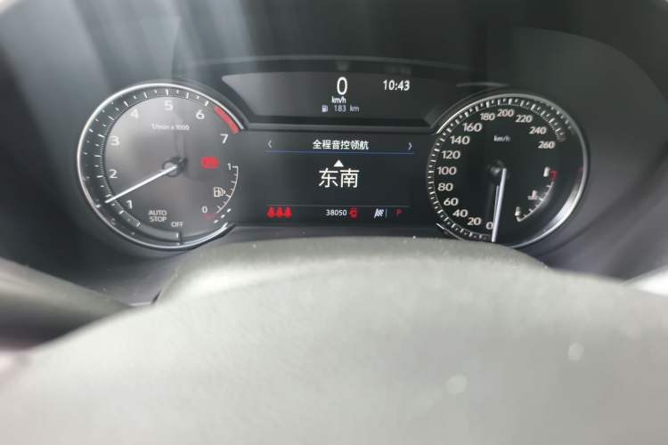 Used Cadillac CT4 2020 28T Fashion Edition Odometer Close Up