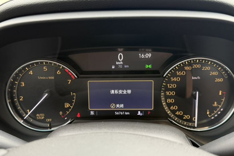 Used Cadillac CT4 2020 28T Fashion Edition Odometer Close Up