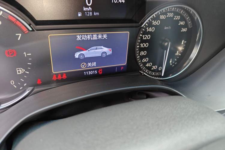 Used Cadillac CT4 2020 28T Elite Edition Odometer Close Up
