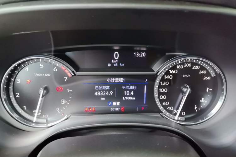 Used Cadillac CT4 2020 28T Fashion Edition Odometer Close Up
