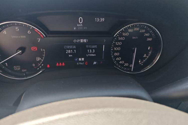 Used Cadillac CT4 2020 28T Fashion Edition Odometer Close Up