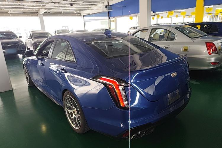Used Cadillac CT4 2020 28T Elite Edition Rear Left 45 Deg
