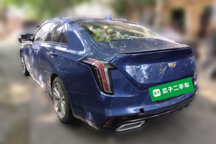 Used Cadillac CT4 2020 28T Fashion Edition Rear Left 45 Deg