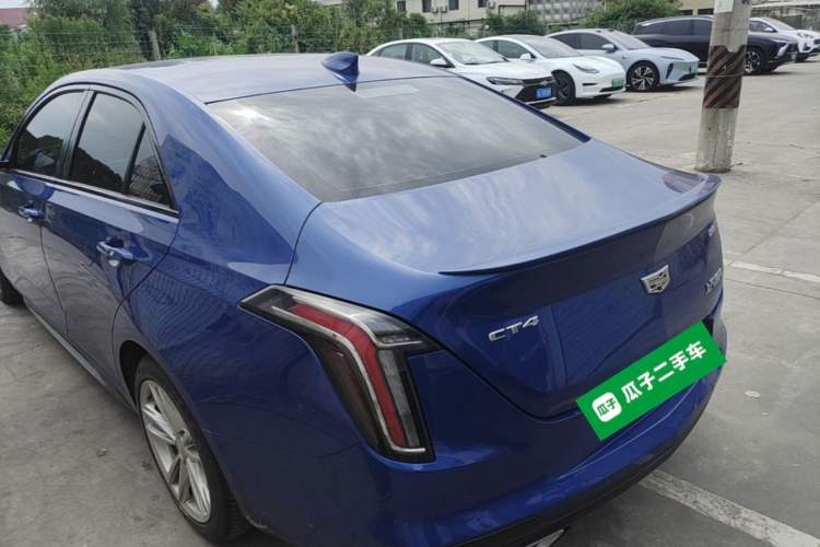 Used Cadillac CT4 2020 28T Fashion Edition Rear Left 45 Deg