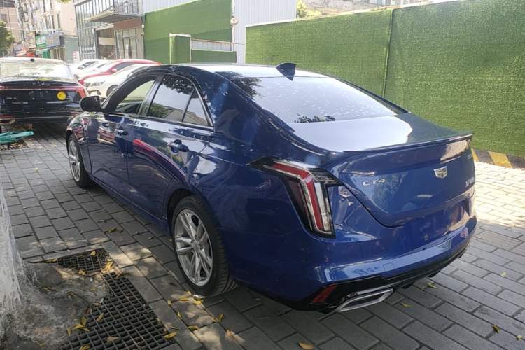 Used Cadillac CT4 2020 28T Fashion Edition Rear Left 45 Deg
