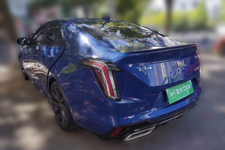 Used Cadillac CT4 2020 28T Elite Edition Rear Left 45 Deg