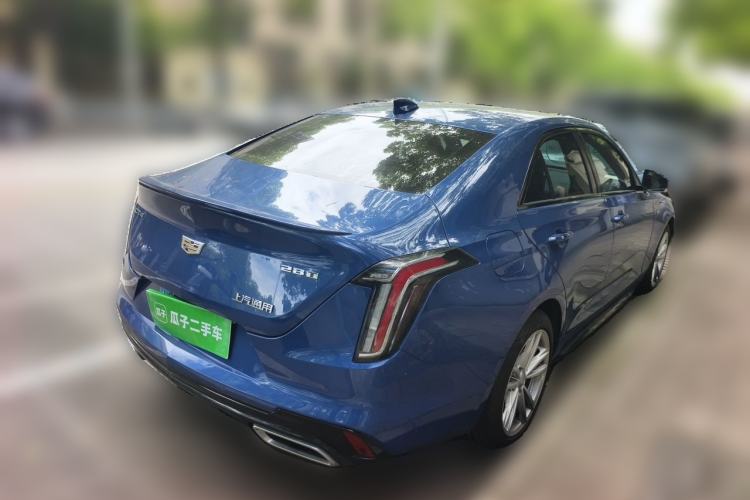 Used Cadillac CT4 2020 28T Fashion Edition Rear Right 45 Deg